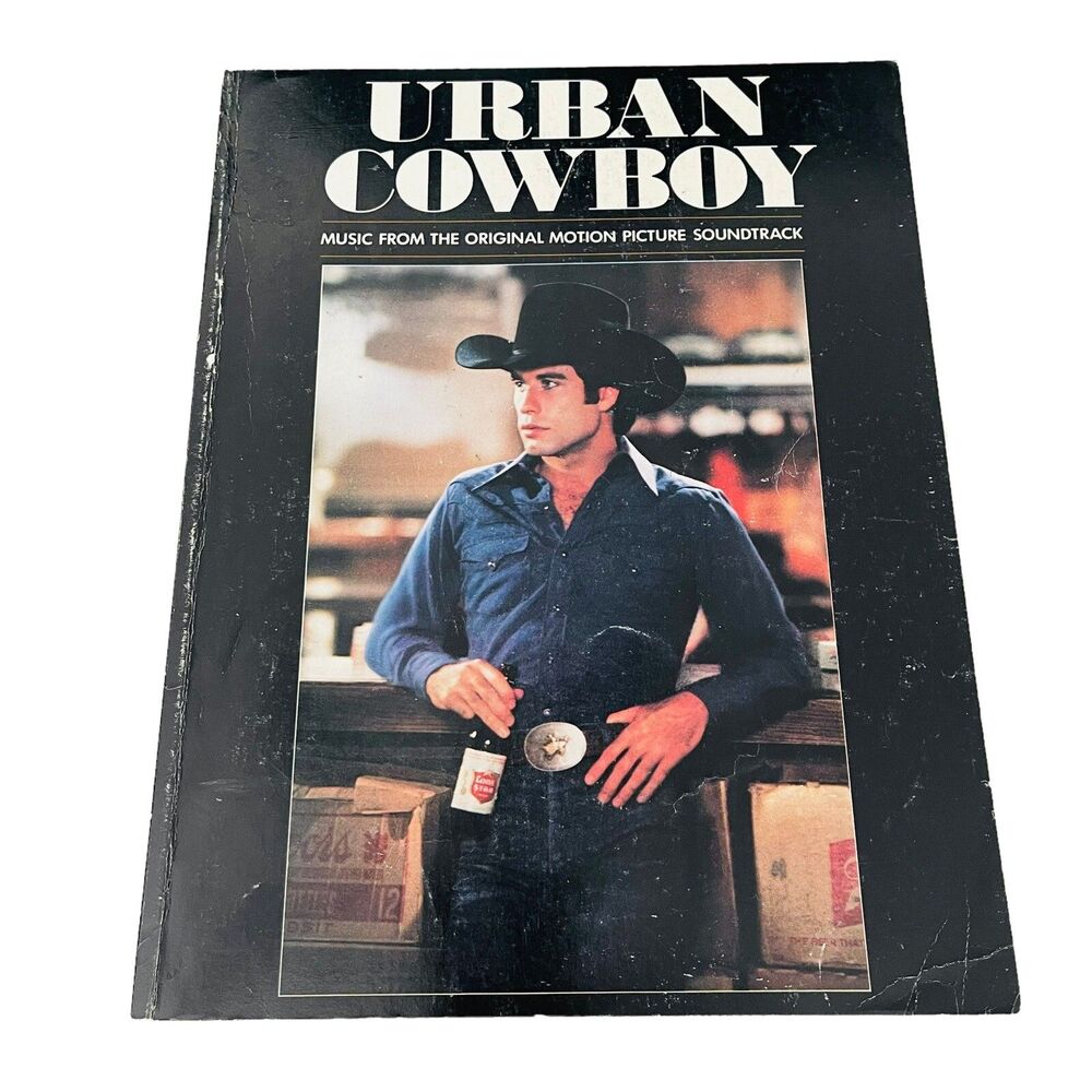 Urban Cowboy 1980 Sheet Music Songbook John Travolta Lookin For Love Warner Bros